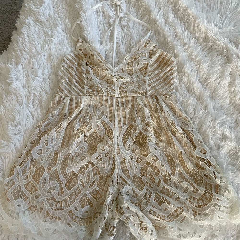 Lace romper